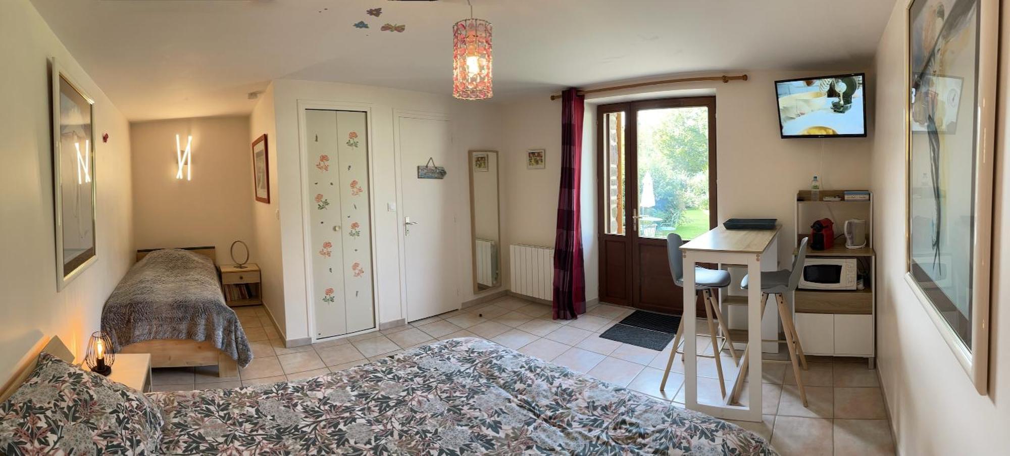 Chambres D'Hotes Les Tilleuls Poullaouen Buitenkant foto